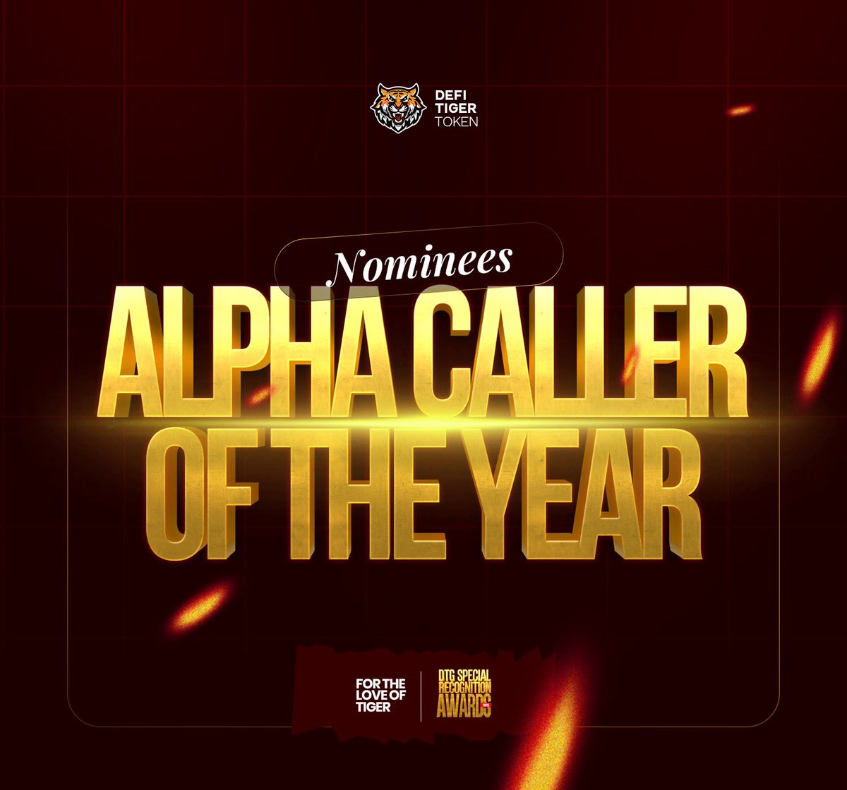 CWEmbassy's tweet image. CTNG Nominate your ALPHA CALLER of the year 2025 !!!! 

✅Tag any 3 of choice in comment 
✅LIKE n RT 

10 Most tagged will face off in a poll. 

Let’s goooo

⏰ 72 hrs

$DTG $WKC $WAR $PHT $YUKAN $OCICAT $TWD $TKC $GTAN $NENE $BTCdragon  $ZDK #BTC  #CTng #AWARD #BNB   $SOL