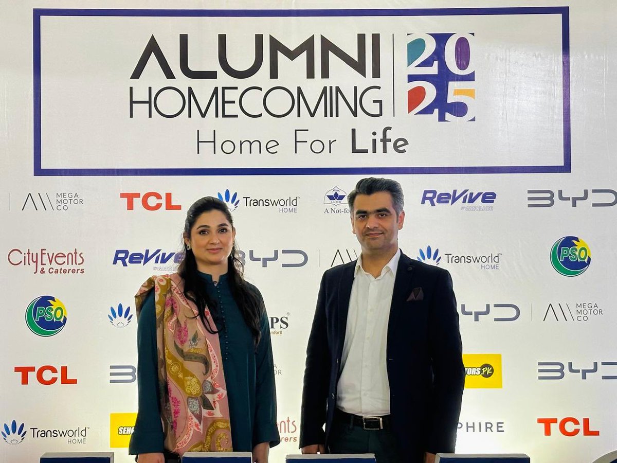 abubakarumer's tweet photo. Honoured to have been selected for the LUMS Alumni Achievement Award 2025 - truly a #HomeForLife and lovely to catch up with teachers, friends, their families, mentors, and the beautiful LUMS community #Batch2009 https://t.co/o6etsEQknD