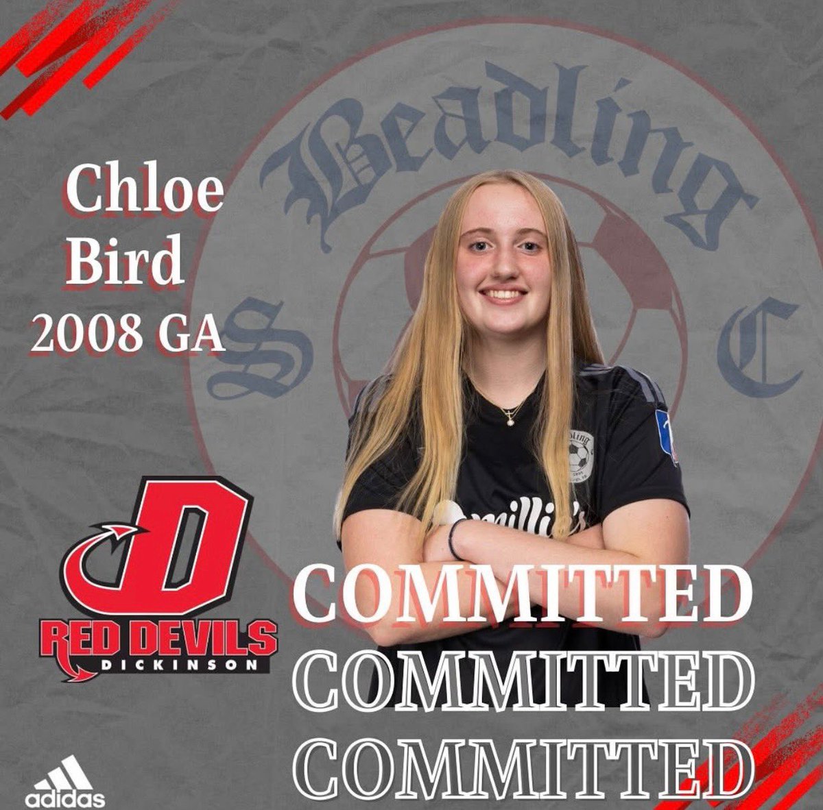 usc_gsoc's tweet photo. Another HUGE congratulations to our Senior, @ChloeGBird04, on her commitment to Dickinson College!

She will continue her athletic career and play on the women’s soccer team and will study Pre-Med!

USC GSOC is so proud of you!

🤩🙌🏻⚽️

@pghsoccernow @Big56Conference 
@TribLiveHSSN @PGVarsityXtra 
@SHAlmanacSports @KBarnes_PG @RachaelKPalmer @EBaileysports @USCSST @uscschools #WPIALsoccer