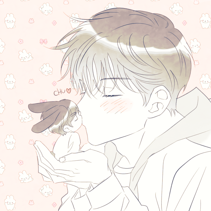 life_sw00's tweet photo. #윤건 어느날 형이 토끼가 되었다 🐰 https://t.co/mkCa3IUThI