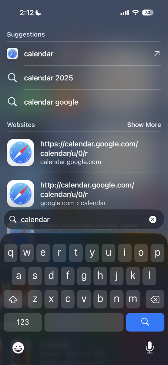 cupofjavaaa's tweet image. The software quality seems like it has gone down dramatically. I tried to search for calendar and got this
