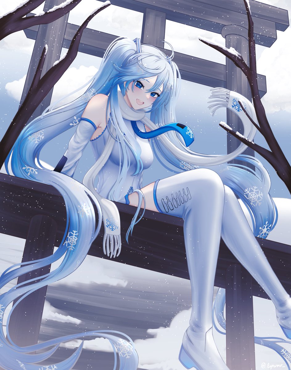 Snow Miku ❄️

#HatsuneMiku #snowmiku #mikuart