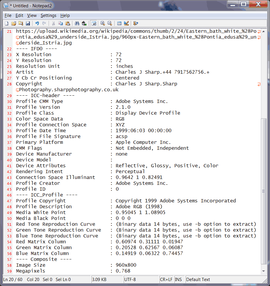 Copy a URL of pic or just a pic and get Exif metadata (GPS, manufacture) using exiftool.org tool, all in 1-click - Get it …pboardplaintextpowertool.blogspot.com/p/20-power-too…