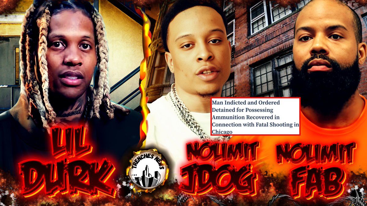 NeNe3837's tweet photo. Lil Durk Life In Feds Hands No Love | No Limit G Fab Indicted On Bullets... https://t.co/SA6W2Nu5Xk via @YouTube #otf #lildurk #nolimit #trenchesnews #fyp #jdogg #feds #fab #indictment https://t.co/NCt3jtJRkQ