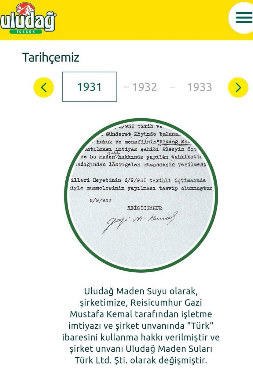 PKK’lıların boykot ettiği Uludağ’ın, Atatürk tarafından “Türk” ibaresiyle şereflendirildiği ortaya çıktı.