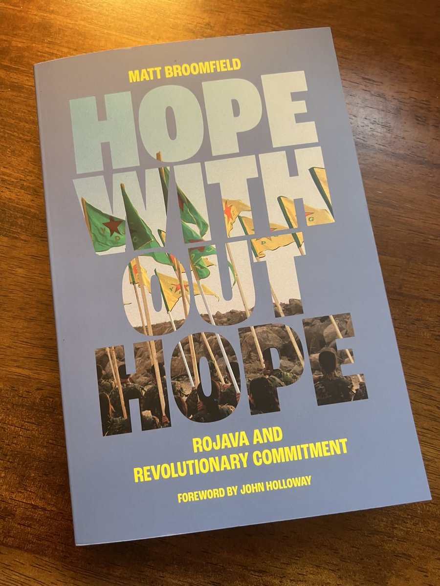 defendrojava's tweet image. "It's the tension between utopian ideals and material compromises that generates the movements most revolutionary moments" - @MattBroomfield1, Hope Without Hope

Pick up a copy of this fantastic book by contributing to our 2025 fundraiser: defendrojava.org/donate