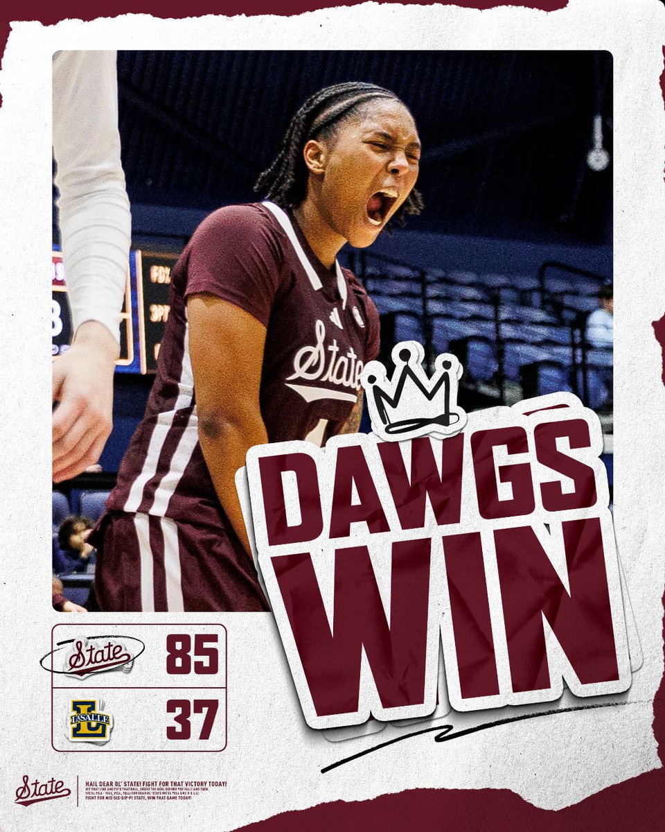 HailStateWBK's tweet image. Our Christmas present to you - DAWGS WIN!

#HailState