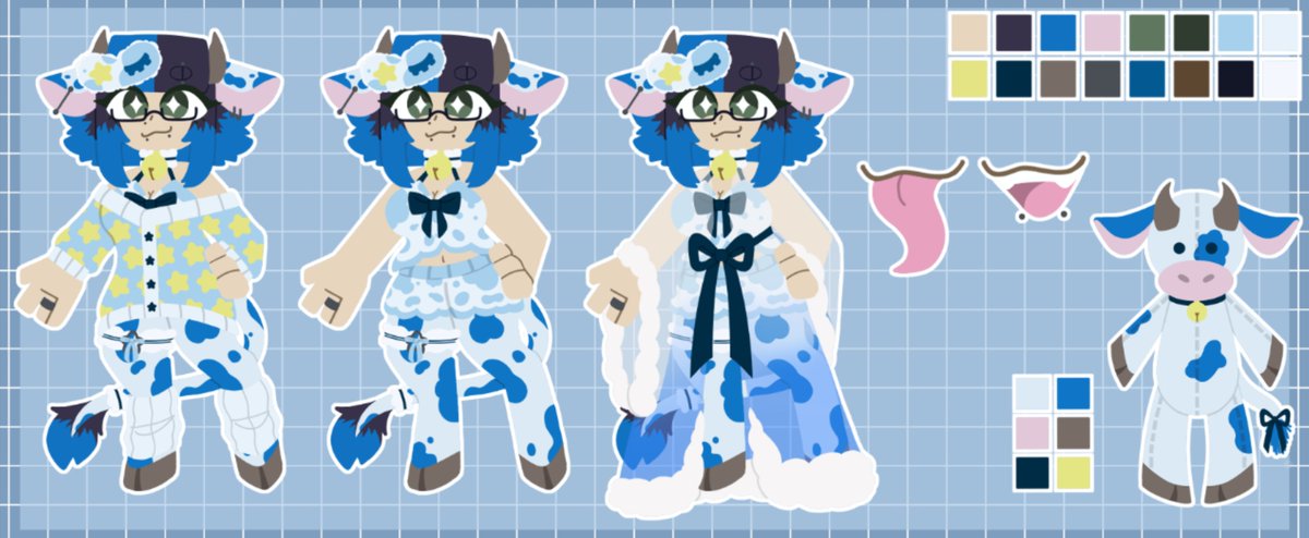 MilkyMay 💡🐮 Pixel Cow Vtuber tweet media