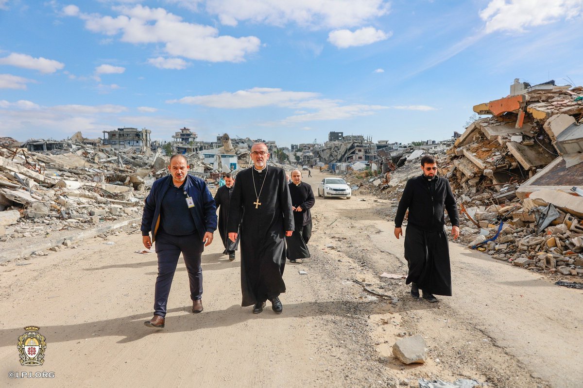 While touring the destruction in Gaza City, Cardinal Pierbattista Pizzaballa, the Latin Patriarch of Jerusalem, reaffirmed the community’s determination to stay, saying:

"We will rebuild our homes and our schools, and we will rebuild our lives. We are from here, and we will