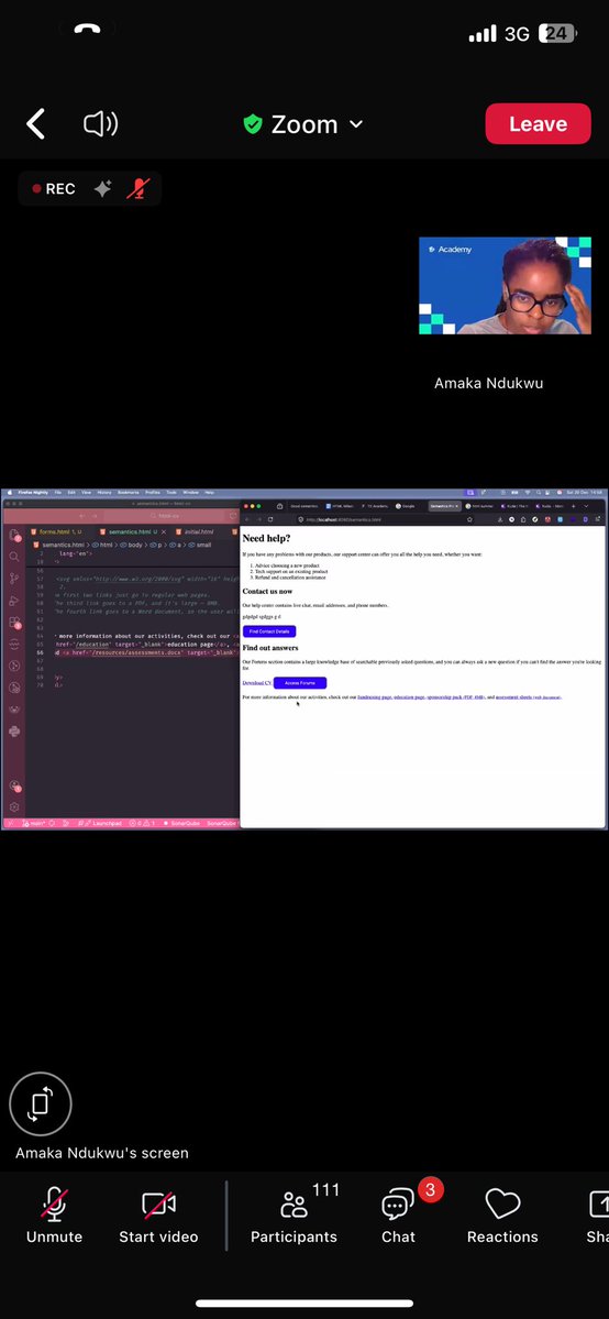 jaisykwin's tweet image. Last class of the year done ✅
What a ride! Covered so much HTML ground this semester and ended with a mega fun session. Now off to Christmas break with a juicy comprehensive assignment to keep me busy 😅
See you all in 2026! 🎄✨ #WebDev #HTML #CodingLife #ChristmasBreak