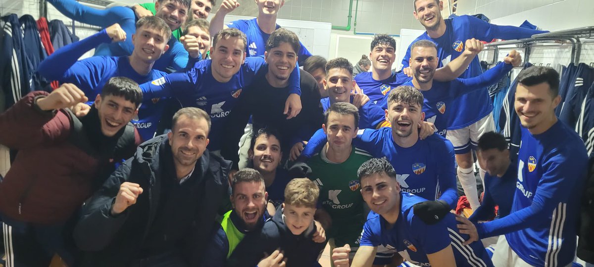 No hay mejor manera de acabar el año. 😌

✔️ Somos los primeros en derrotar al Tavernes, rival directo por el objetivo, y en anotarle más de 2 goles. 

¡Este no es un triunfo cualquiera! ¡ES-TA-MOS MUY VI-VOS! 🤌🏻💙

#ElBurrianaEsFaSentir #TavernesBurriana