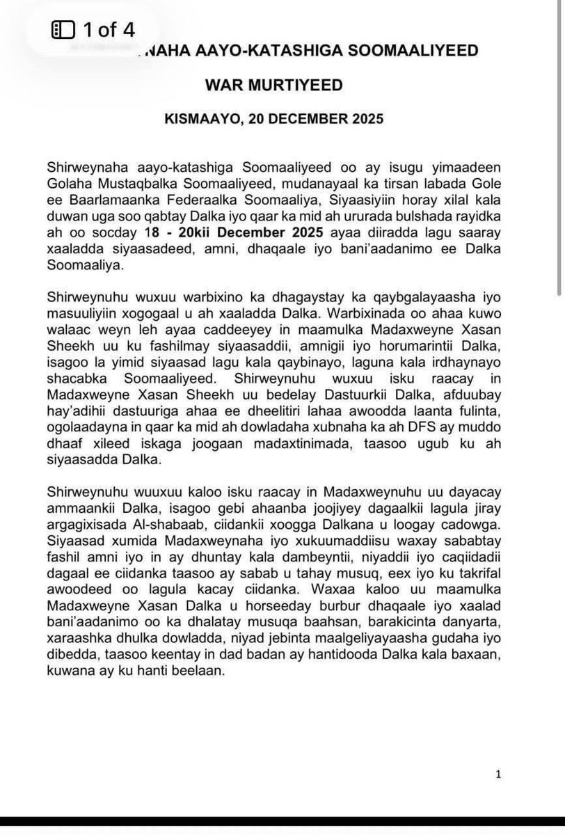 daljire74's tweet photo. The 3 days summit concluded with carefully drafted communique released this evening. The communique reiterated that the official and the only consitution is the 2012 interim constitution. The summit invited the Prez to come to the table of agreement not later than Jan 2026 https://t.co/lBfA8SorOt