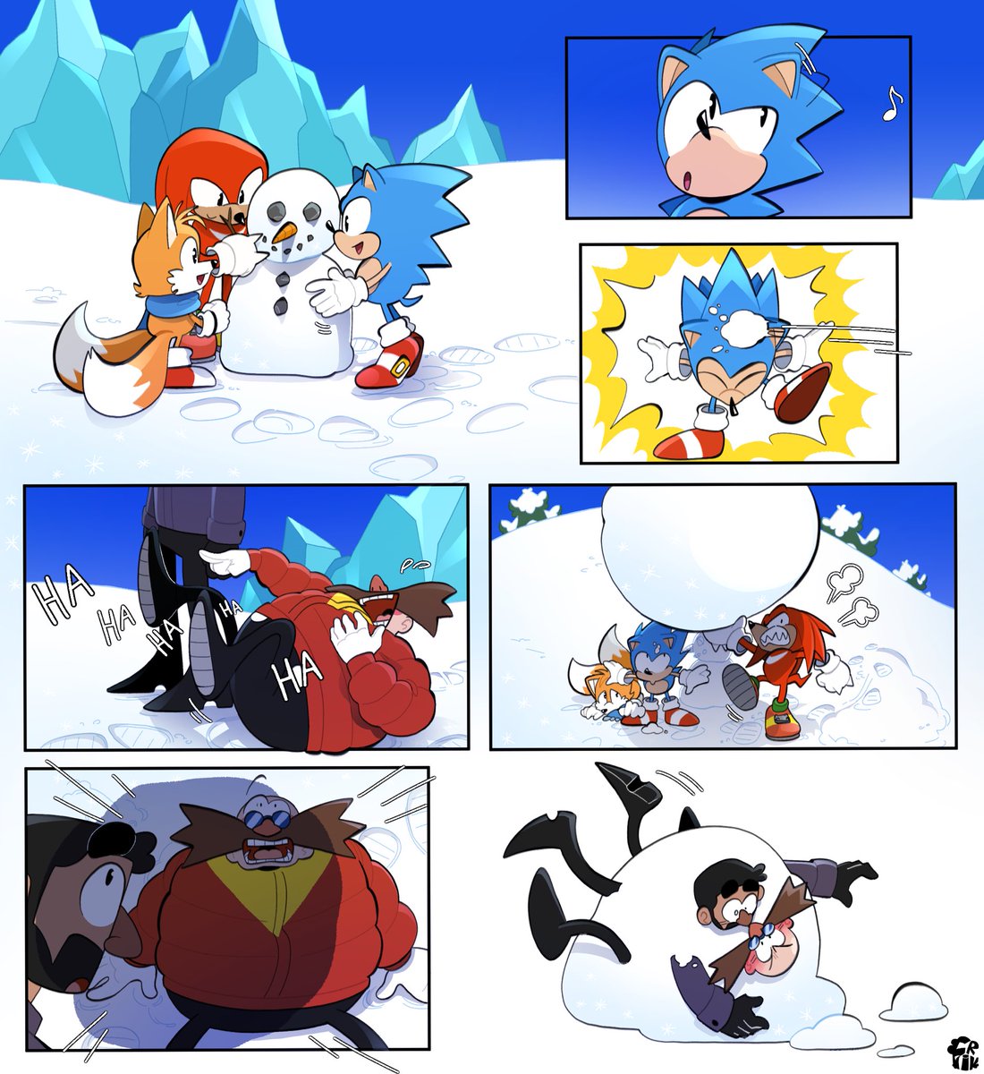 Snowball fight gone wrong

#stobotnik