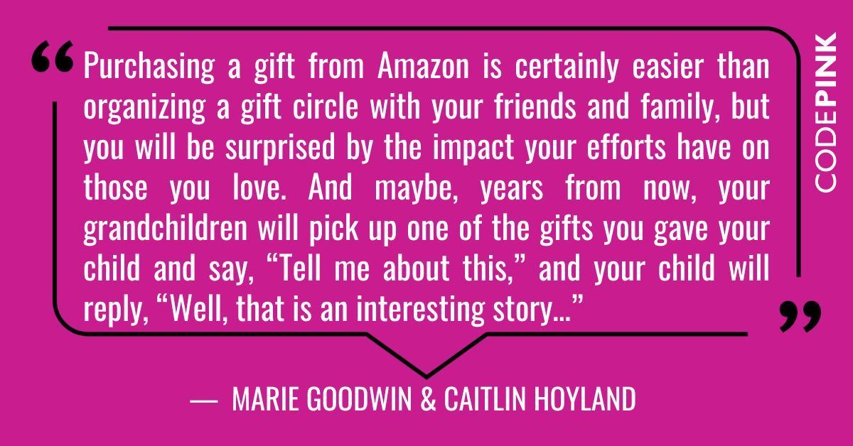 codepink's tweet image. This week at CODEPINK, we:
☮️ Disrupted Treasury Secretary over economic war crimes
☮️ Opposed US aggression on Venezuela
☮️ Demanded British Embassy take action on hunger strike
&amp;amp; more!

Check it out:
codepink.org/december_15_20…