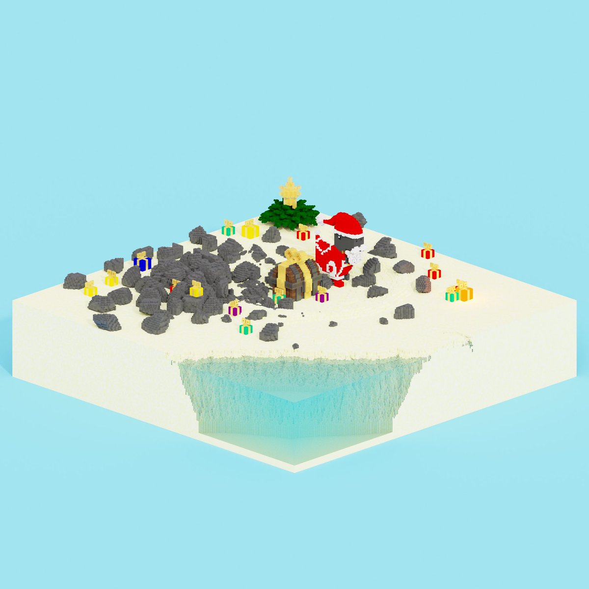 Un #GIVEAWAY pour une fin d’année GRAOUTESQUE ! 🎁 

Entre le reveal #FAAPU, l’airdrop de tickets de loterie, des DinoLoteries non-stop et le très prochain airdrop FAAPU: Les Dinos sont en ébullition. ☄️

Mais DinoVox, c’est aussi des ramifications ailleurs. 
Moins de voxels,