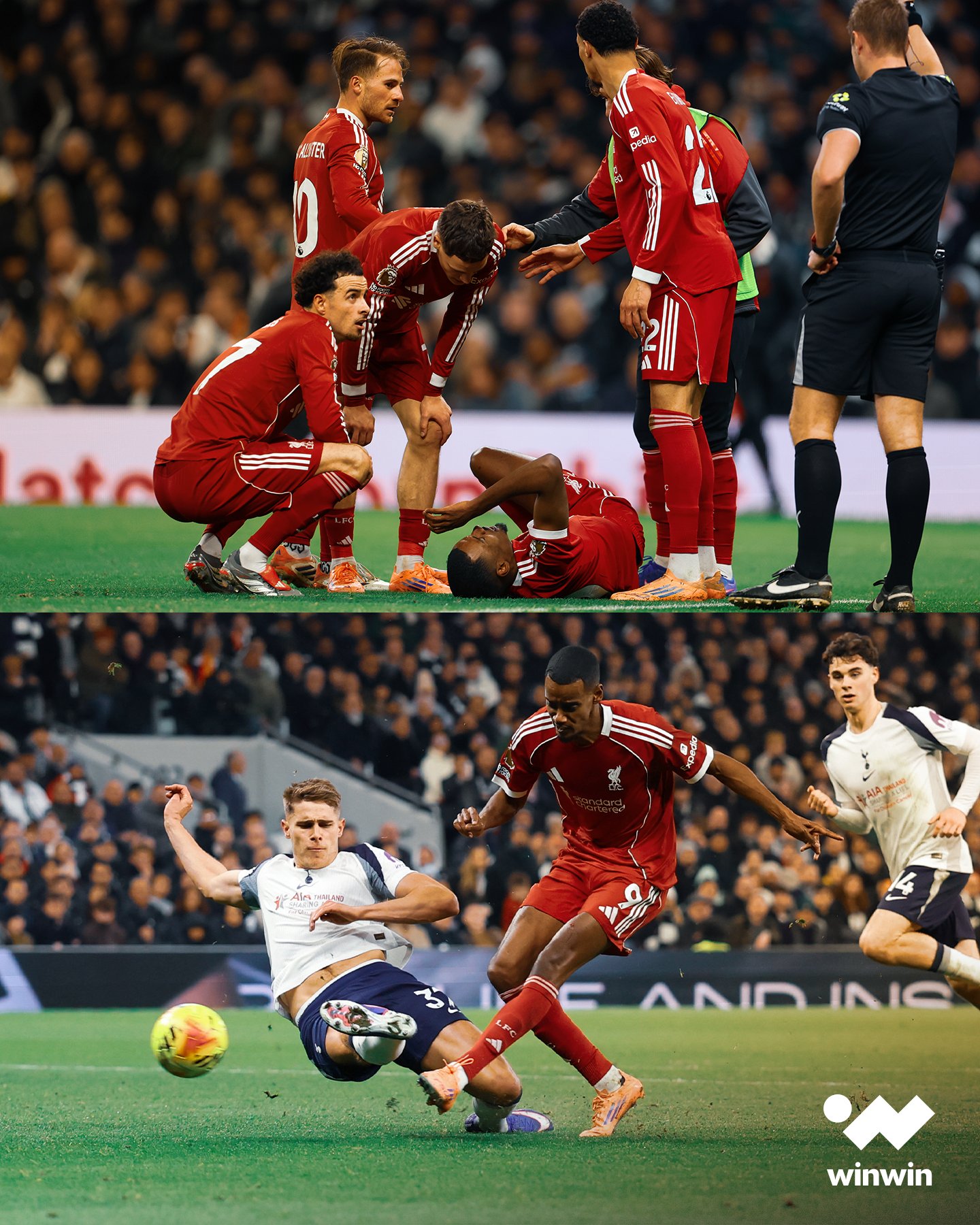 يا لحظ إيزاك التعيس! اللاعب الذي واجه من الانتقادات الكثير، سجل هدفًا وأُصيب. إيزاك دخل بين الشوطين مع ليفربول ضد توتنهام، وفي أول لمسة، سجل هدف التقدم للفرصة الحمراء... لكن الأخير أصيب في نفس اللقطة! ردة فعل إيزاك وصياحه عند الإصابة قد تعكس خطورتها 