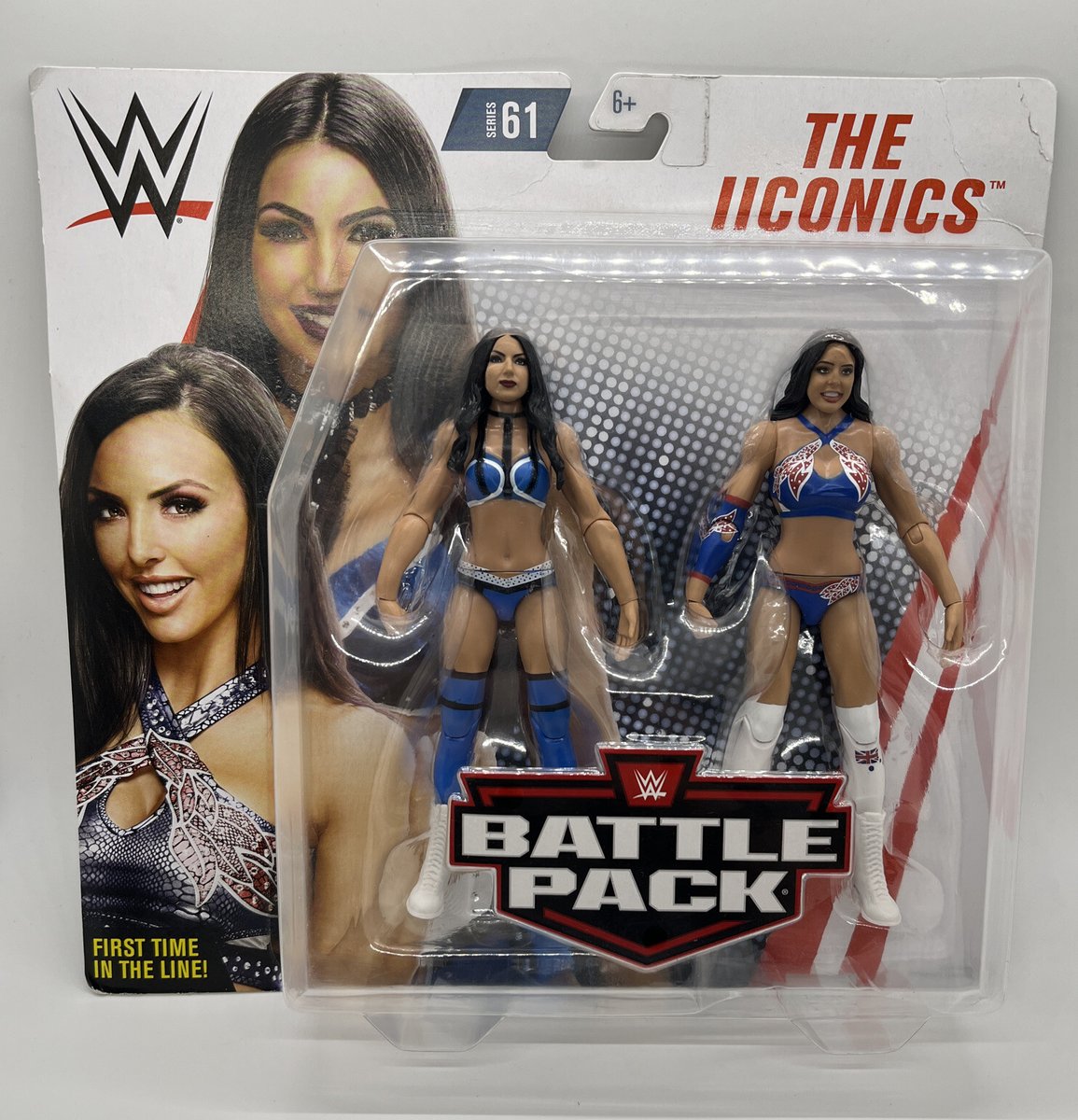 WrestleJog's tweet image. #WWE The #IICONICS ACTION FIGURES featuring PEYTON ROYCE &amp;amp; BILLIE KAY WOMENS TAG TEAM BATTLE PACK 61