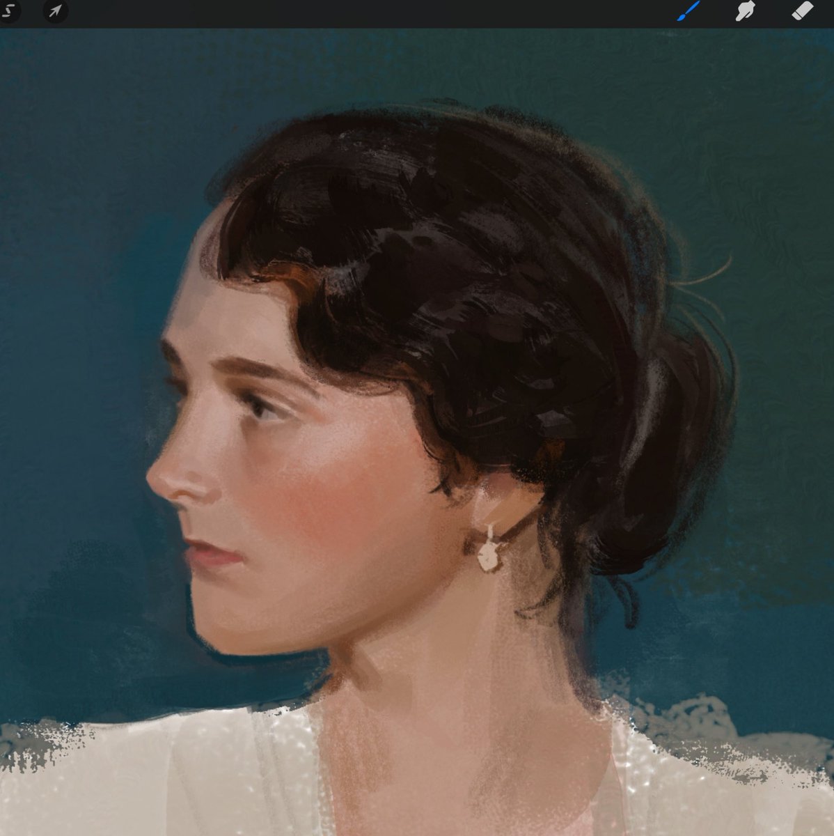 fkdhhsk's tweet image. Tatiana Romanova (or who I was trying to draw)