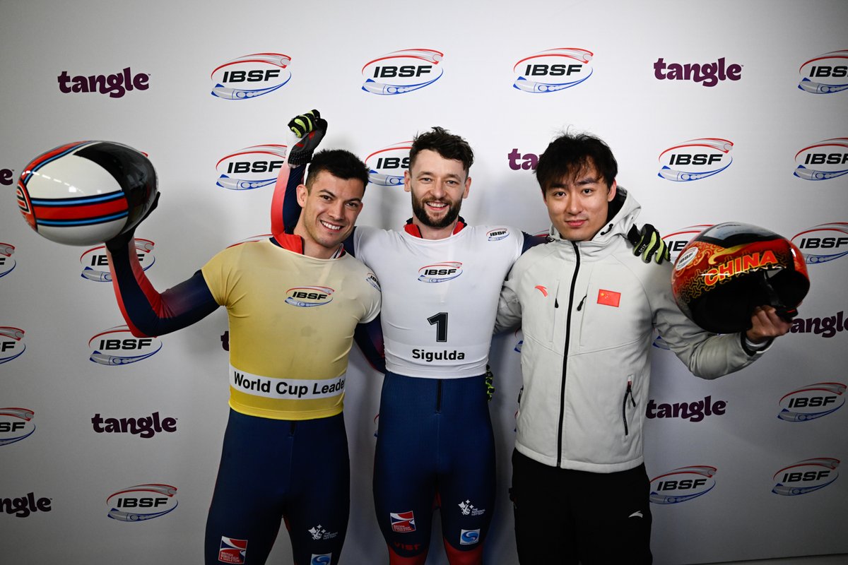 Four races, four winners from Great Britain – but for the first time in the Olympic winter, the skeleton winner in the IBSF World Cup is Marcus Wyatt.✨

Read more 📰 ibsf.org/en/news/detail… 

#IBSF #slidingtoMiCo2026