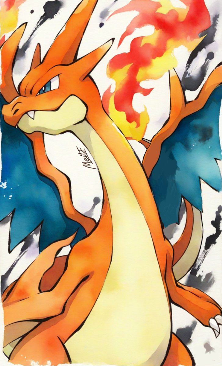 TheforeverAlMaK's tweet photo. The picture I made for my fum nail mega Charizard y hope you like it 

#megacharzardy #Charizard #meithunderfluff #meitf #pokemon #Charizardy https://t.co/XNqQvTzD3s