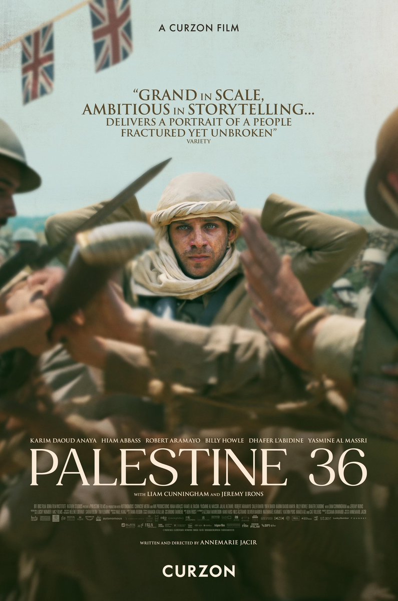_Fay45's tweet image. Palestine 36 ( 2025 ). 

فيلم فلسطين ٣٦ لم يُقدم الماضي كحكاية منتهية ، بل كجذرٍ حي وما نشاهده اليوم ليس إلا ثمرة فاسدة لذلك الاستغلال الأول حين فُسِر الكرم كفراغ ، والإنسان كعائق يمكن تجاوزه باسم التقدم ..
ماشاهدته هُنا كانَ موجعًا في طريقته بدمج المشاهد الدرامية بلقطات واقعية…