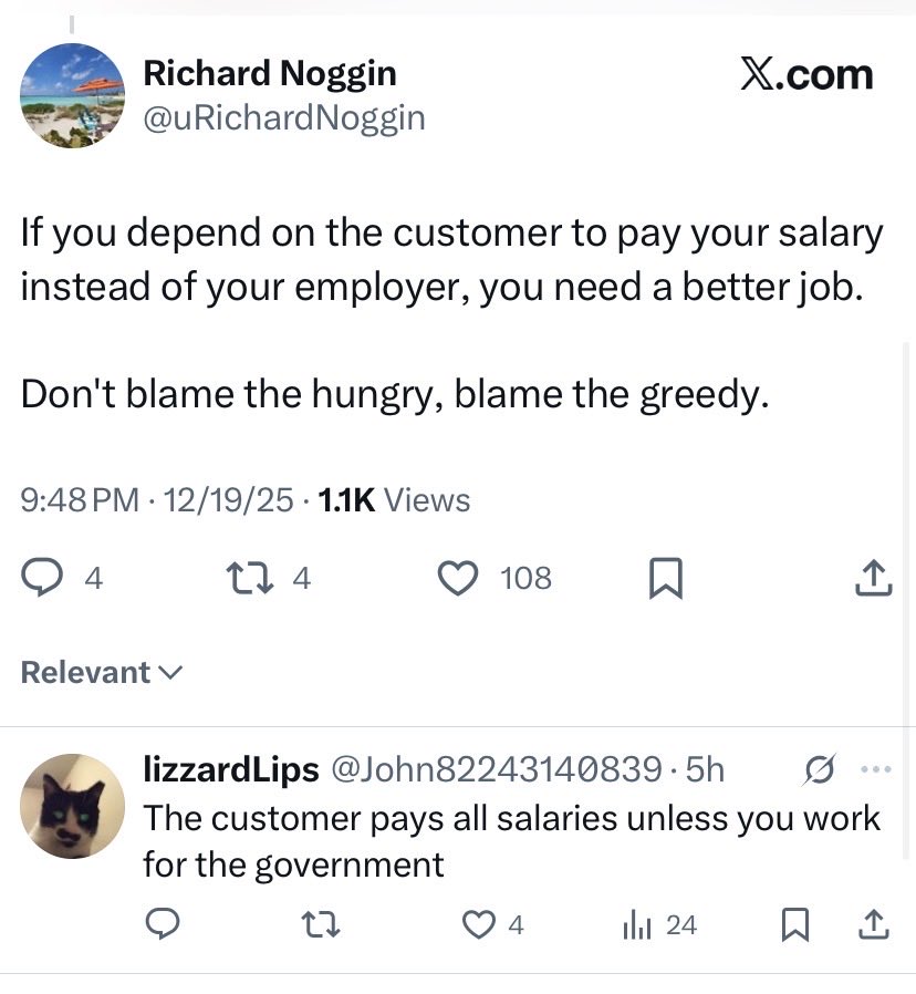 BackItUp1990's tweet photo. @uRichardNoggin @Matt_Pinner Salaries grow on Christmas trees, I guess…🤷‍♀️ https://t.co/jmHaLYXnEL