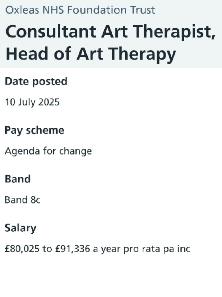 ExplosiveEnema2's tweet image. Picture 1
Consultant Level Arts Therapist 
£80-90k

Picture 2
Senior Resident Neurosurgeon who has completed all of their consultancy exams
£65-67k

Resident Doctors are incredibly undervalued 

Their request for pay restoration is a bargain!