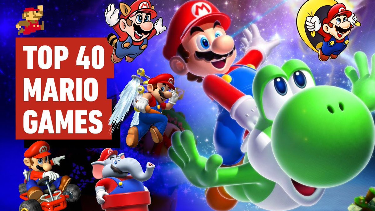 Stealth40k's tweet image. IGN's Top 40 Mario Games:

40) Mario &amp;amp; Luigi Bowsers Inside Story
39) Mario + Rabbids Kingdom Battle
38) Mario Hoops 3 on 3
37) Super Mario Run
36) Mario Superstar Baseball
35) Mario Paint
34) Super Mario Land
33) Paper Mario: The Origami King
32) Mario Tennis
31) Super Mario…