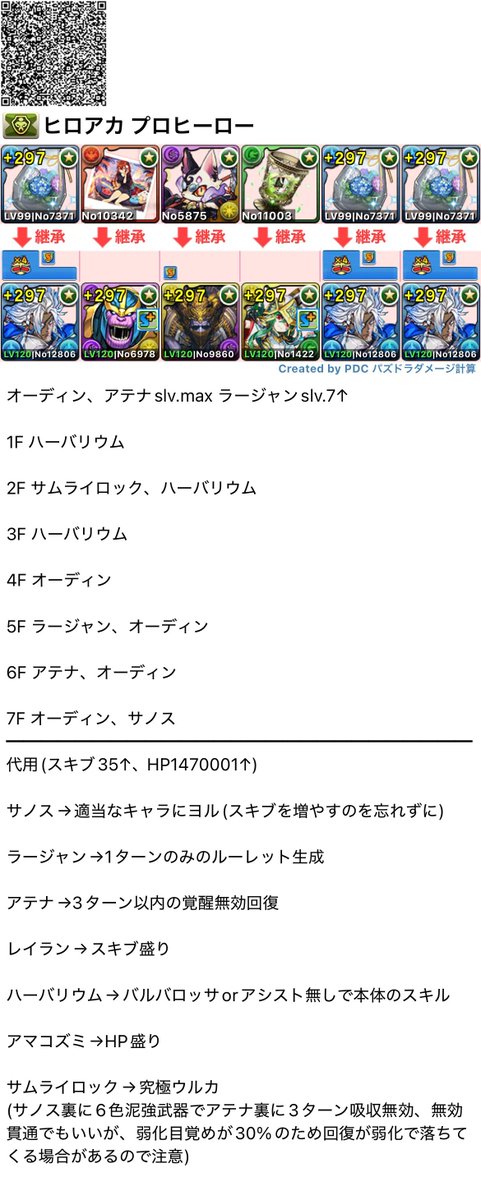 ヒロアカ プロヒーロー メダル集め周回用 プラマラを無視して編成難易