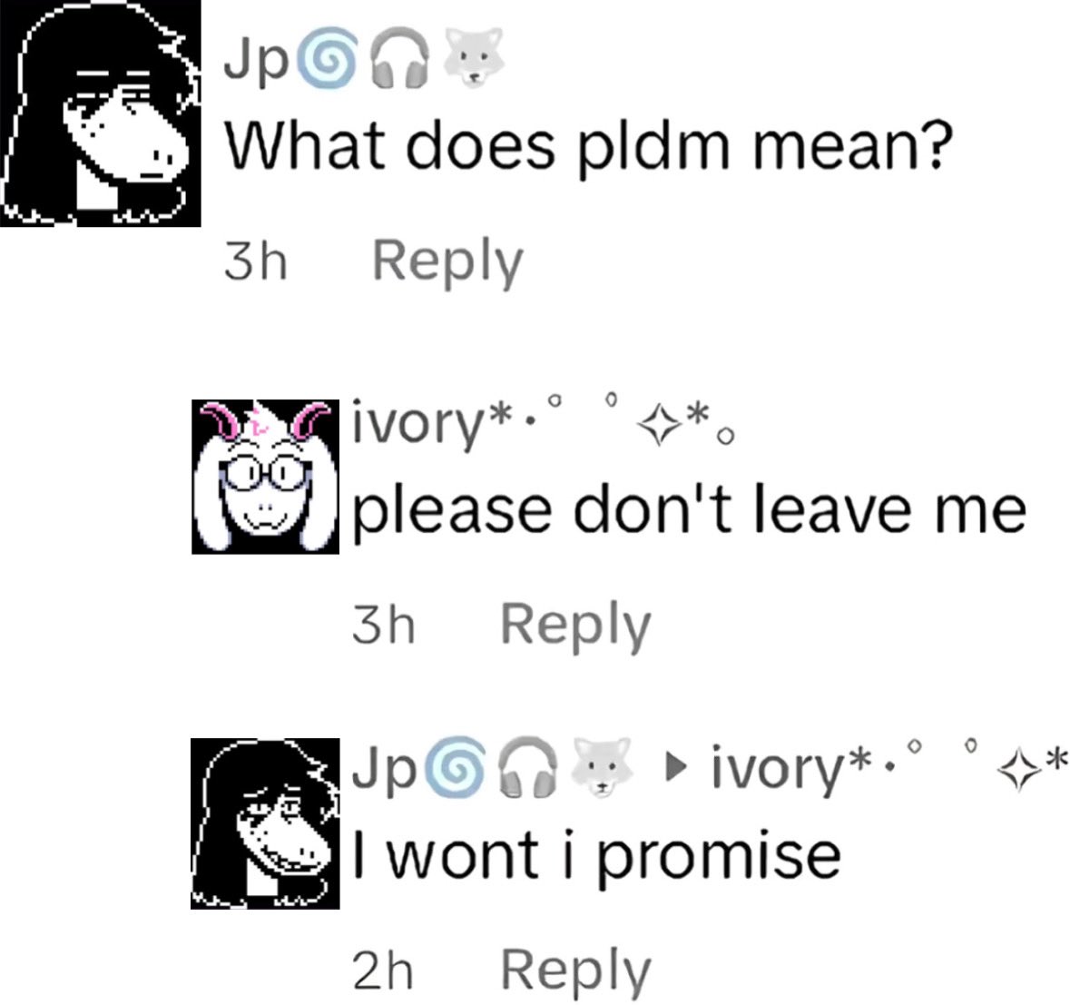 Inmediately thought of them