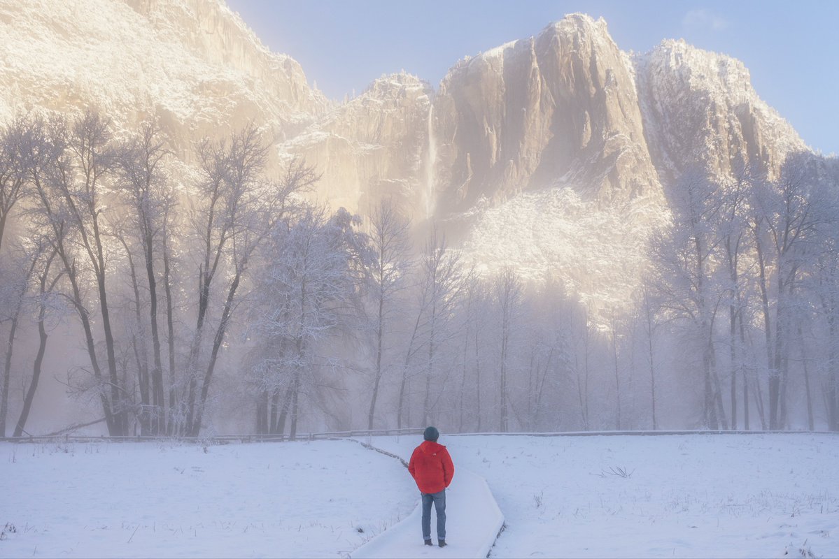 CodyMayer22's tweet image. Yosemite in the Winter