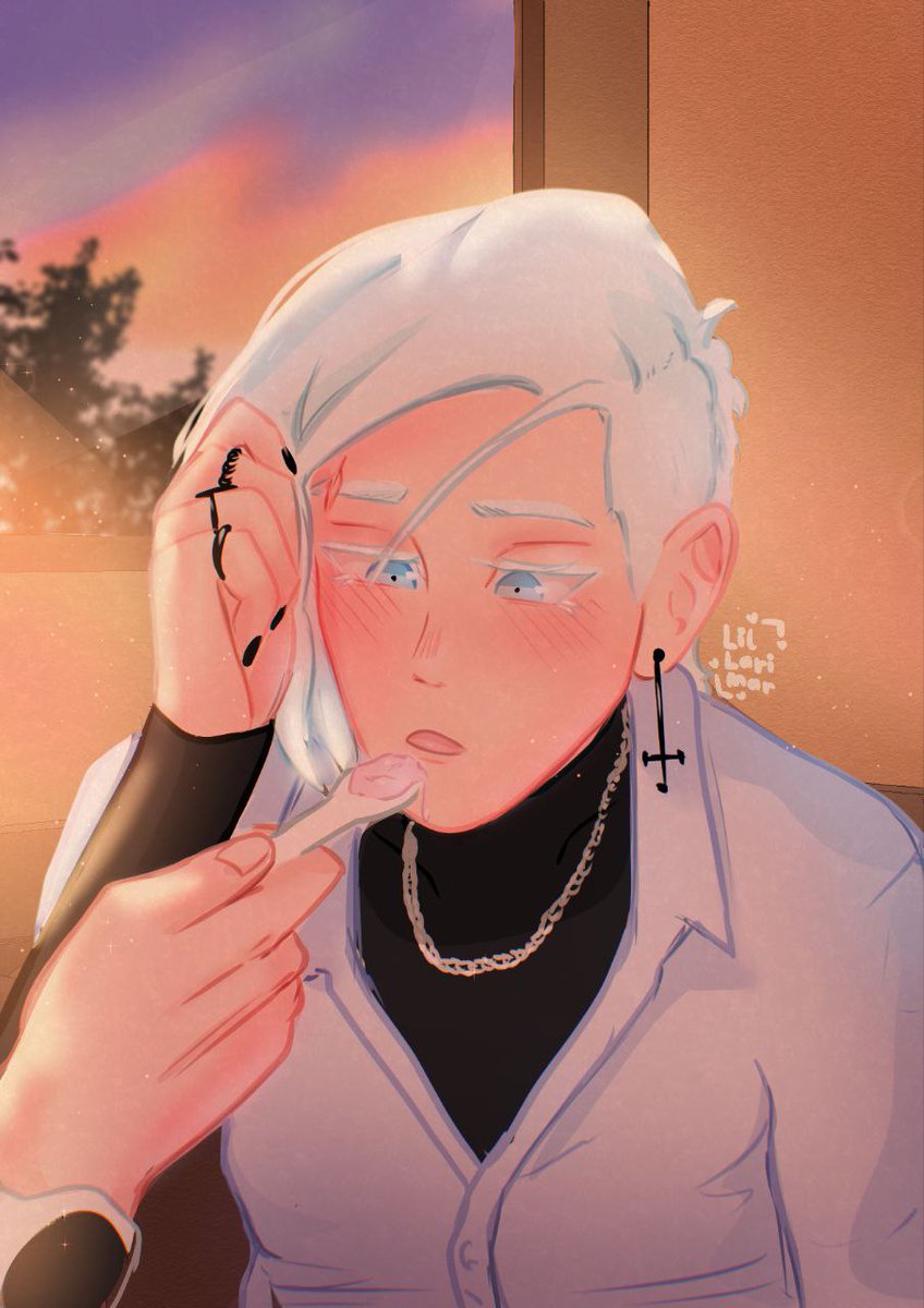 LittleL86042's tweet photo. Sasha and Yana on a date~
#wlw #yuri #lesbian #art #oc #lesbiancouple https://t.co/8JYAX6uAxn