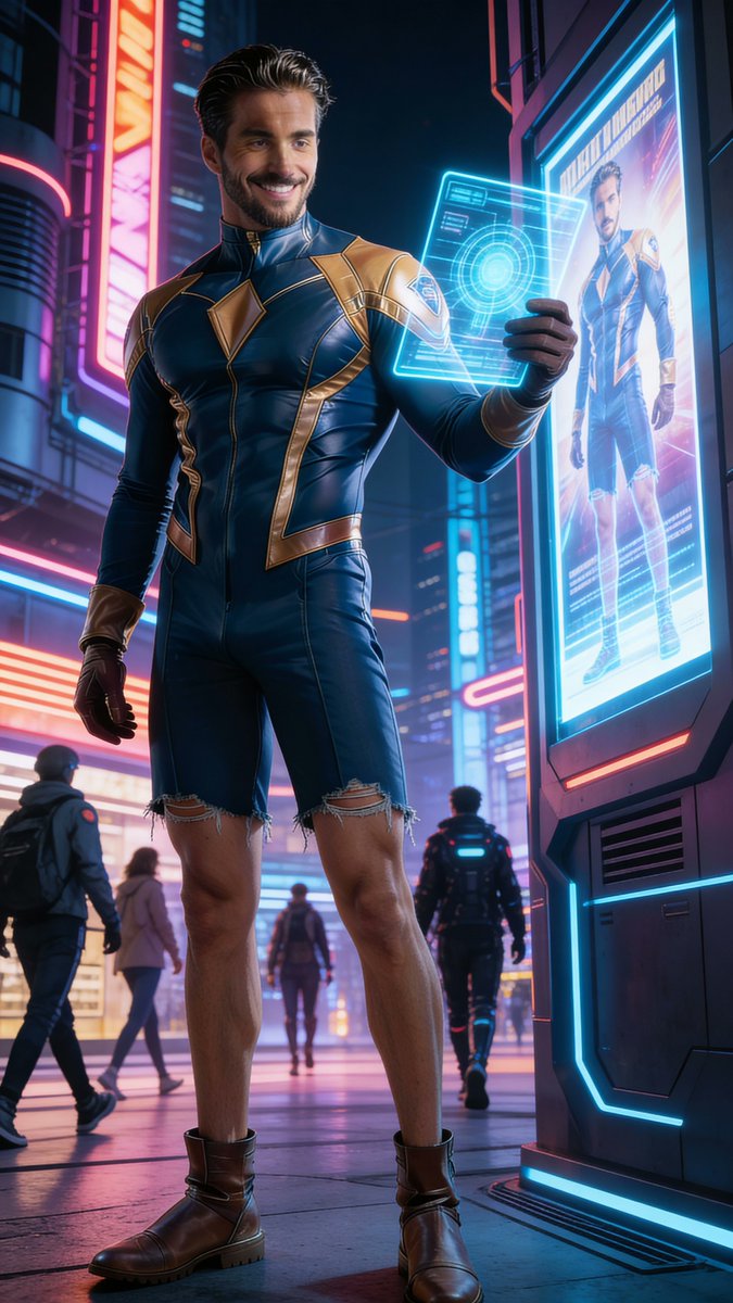 StellarCoreRaf's tweet photo. “WANTED: Alive.” Villains crave the supernova in Rafael’s chest, to possess the body that holds it. He reads the bounty with a cocky grin… yet inside, he’s exhausted. Endless hunts. Endless fights. Some nights, staring into the dark space, he wonders—what if he surrenders? https://t.co/5UFecqkX8K