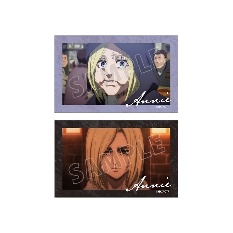 進撃の巨人 アニ セット アニメイトで取扱中！ TVアニメ『進撃の巨人』 アニ 場面写イラスト