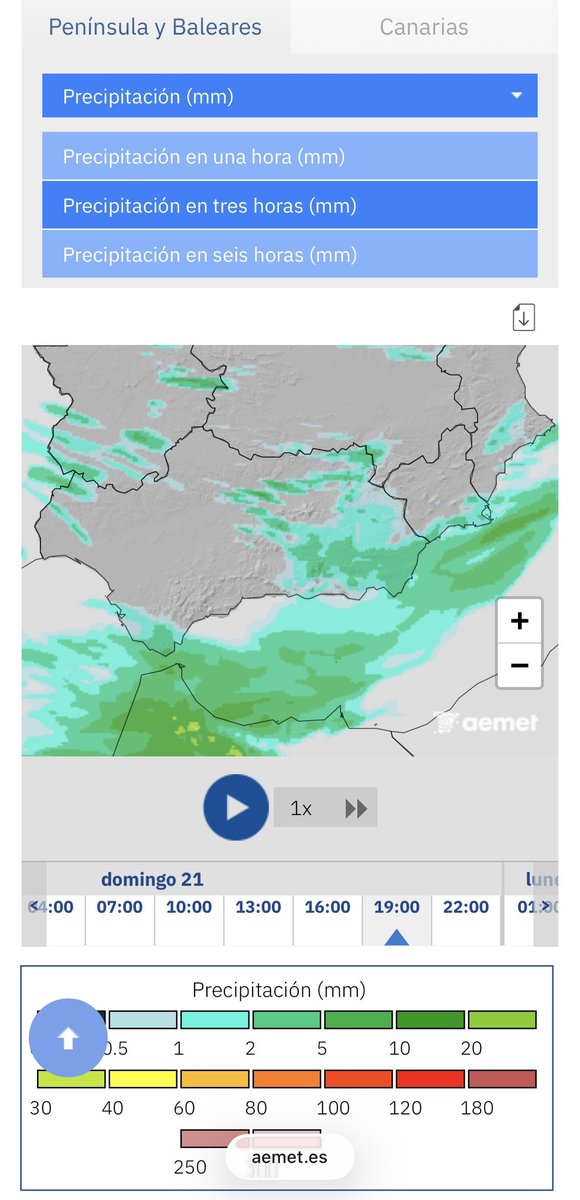 tiempo en Granada tweet media