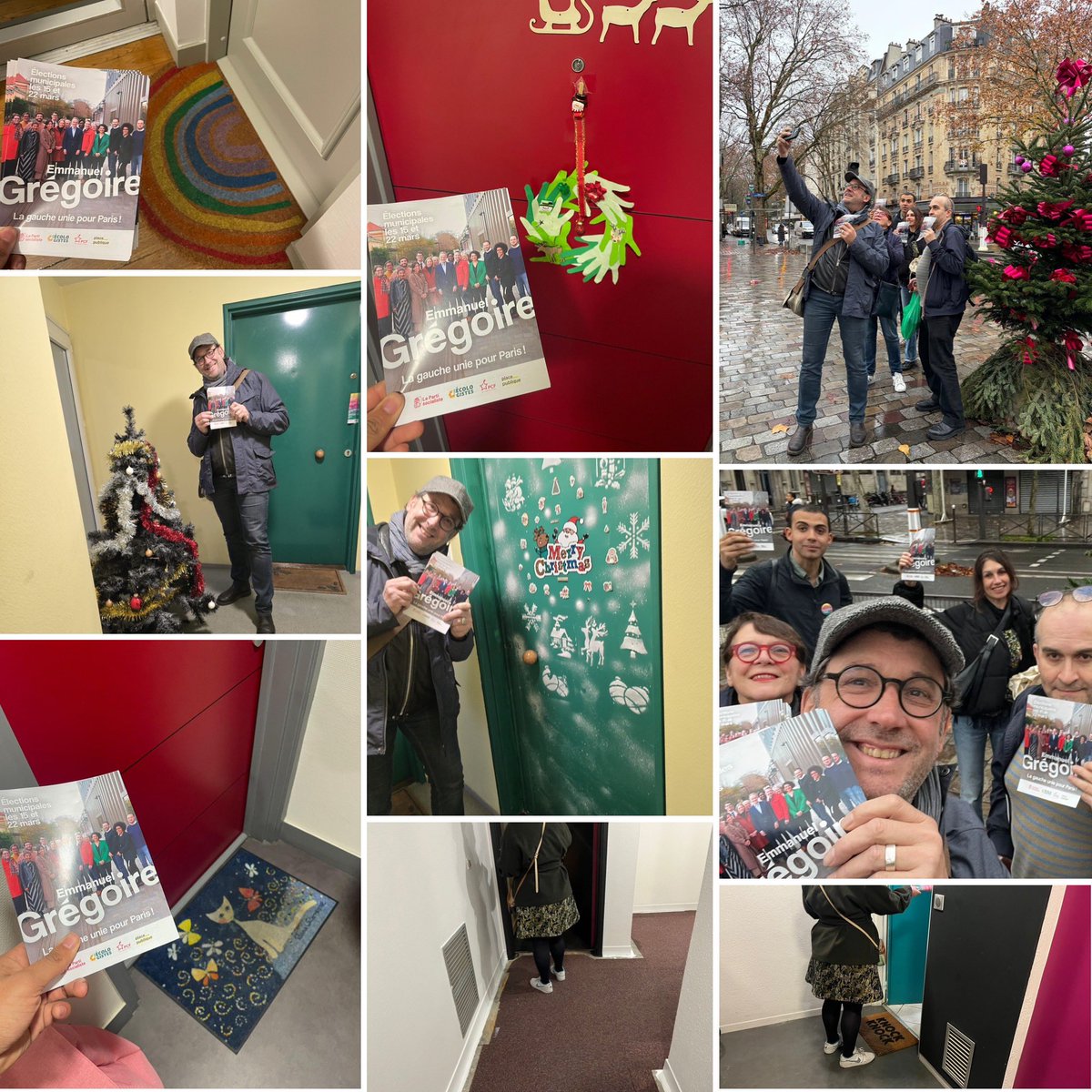 PS_Paris12's tweet photo. Ce samedi, 18e et dernier grand porte-à-porte de 2025 dans le quartier de Bercy pour #Gregoire2026 et la #gaucheunie à #Paris !

Les militants socialistes de #paris12 vous donnent rendez-vous l’année prochaine… 
Bonne union !!🎄✊🏻🤗 

#Municipales2026 https://t.co/CNHnMXluuB