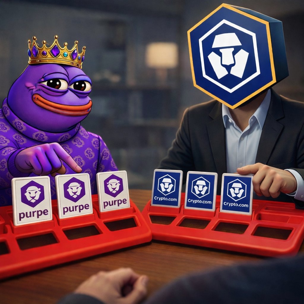 juunaice's tweet photo. @cryptocom @purplepepes0l $purpe
One clear choice https://t.co/5SSk4LSXJU