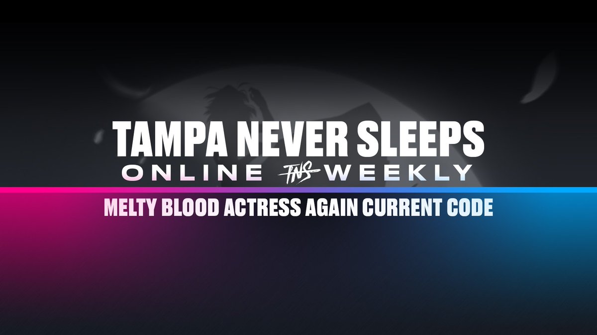 Hey guys, Tampa Never Sleeps is running another NA MBAACC netplay bracket on Sunday, December 28 at 6pm EST with already nearly 60 players registered!! It'll be a fun bracket to play in and great for pre-Frosty Faustings prep, feel free to enter!!

Link to sign up in comments 👇