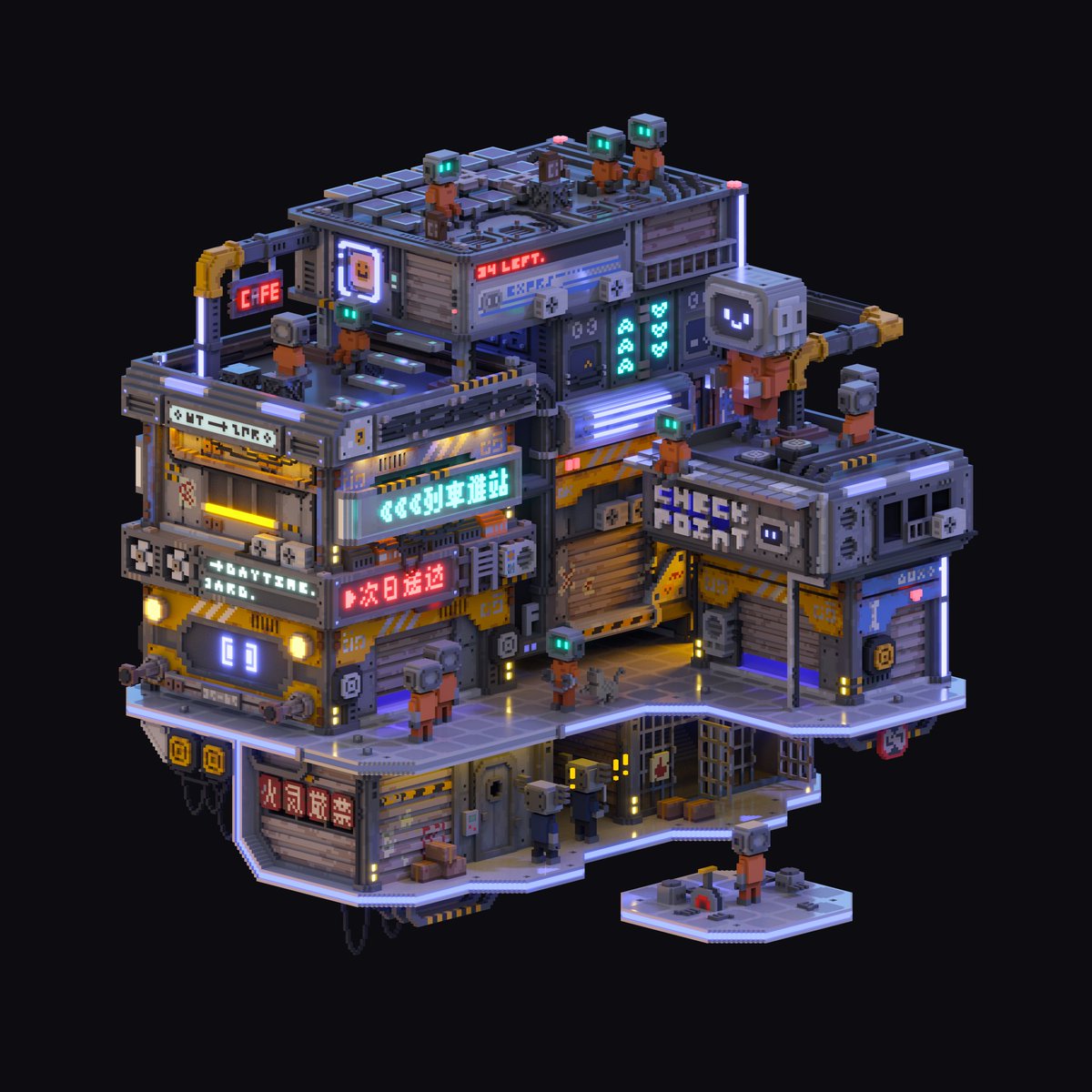 bkvoxel's tweet image. art not made with ai