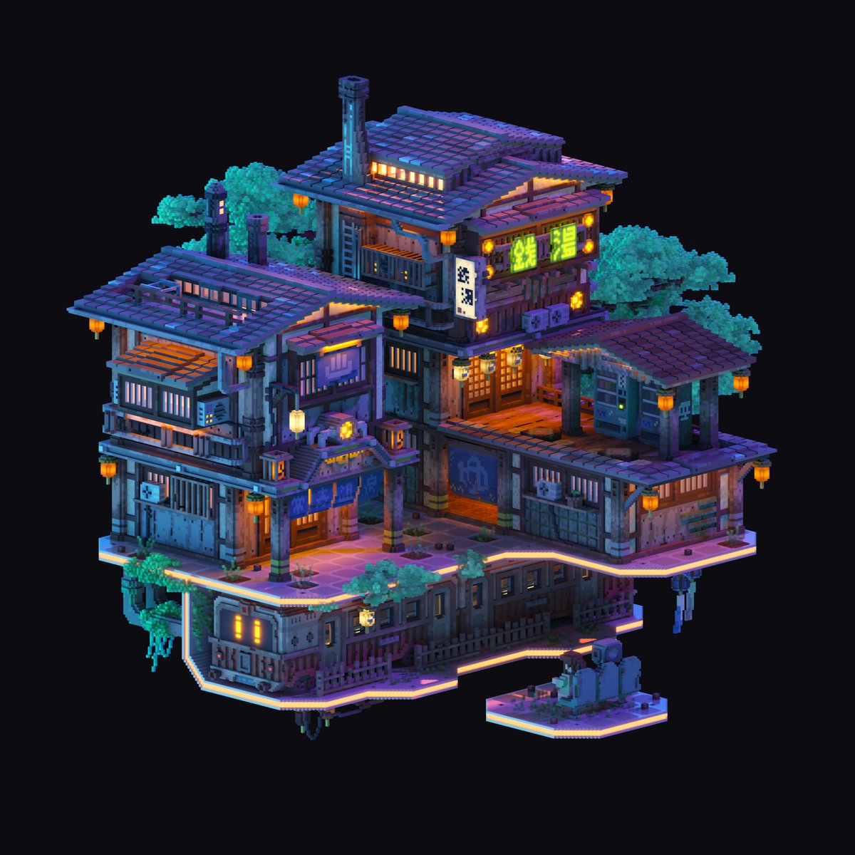 bkvoxel's tweet image. art not made with ai