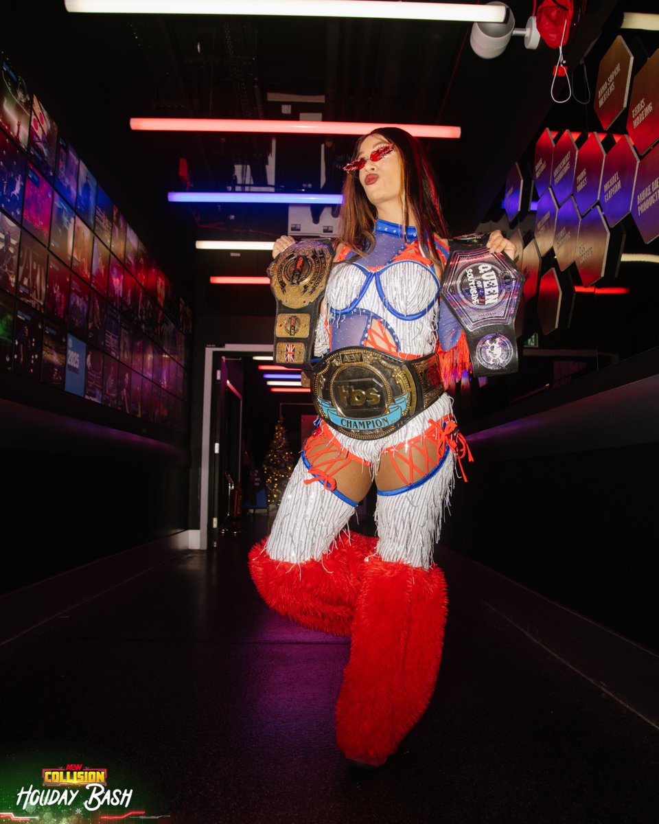 MercedesVarnado's tweet image. Who’s this greatest @RevProUK champion of all time! ME!!!