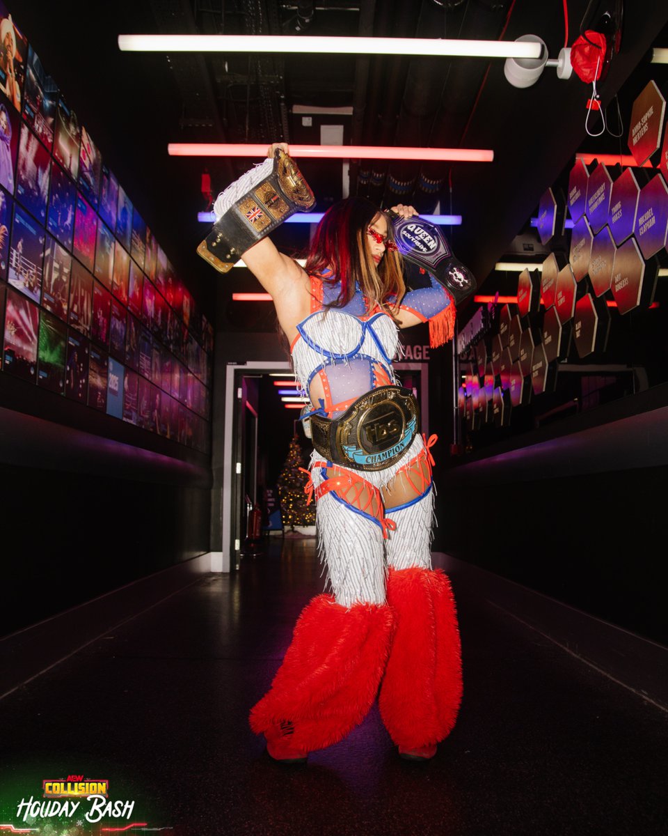 MercedesVarnado's tweet image. Who’s this greatest @RevProUK champion of all time! ME!!!