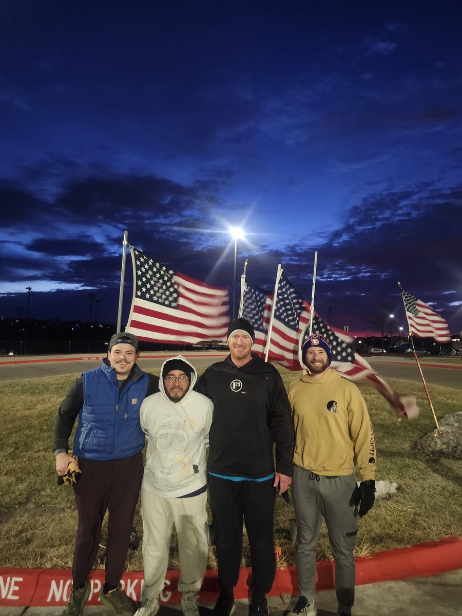 ryanbennett402's tweet photo. Ok let's try this again with the correct name-o-rama....

12 HIM showed up @F3BunzTown for the 12 Days of F3 Christmas! We welcomed 1 FNG - Raven! Keep growing and dont get complacent! Merry Christmas!! @F3Omaha https://t.co/1WuJNyVKKd