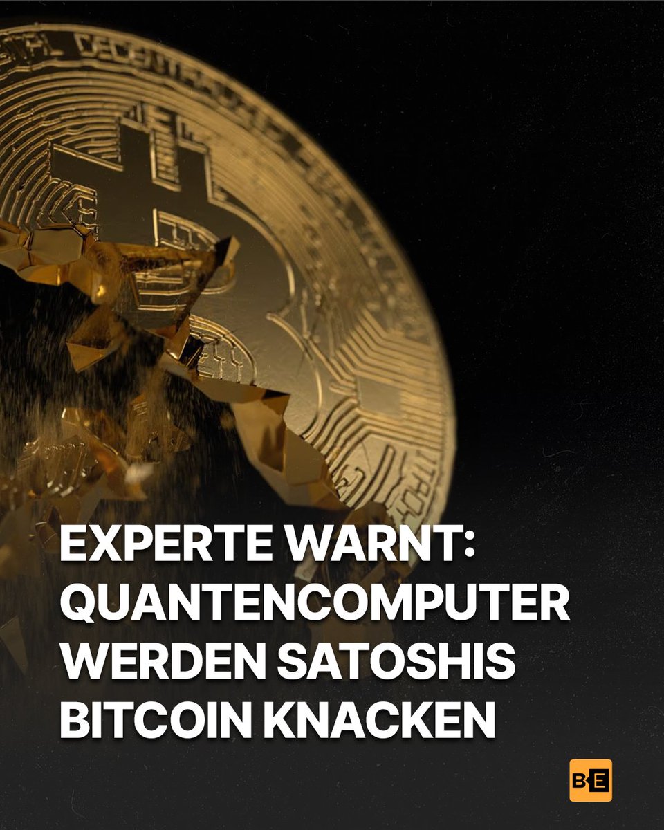 ⚠️ BTC in Gefahr? Ein Weckruf aus dem Krypto-Space sorgt aktuell für  hitzige Debatten: 💬 Charles Edwards warnt auf X davor, dass Quantencomputer  in den kommenden Jahren Satoshis Bitcoin knacken könnten. 🔐