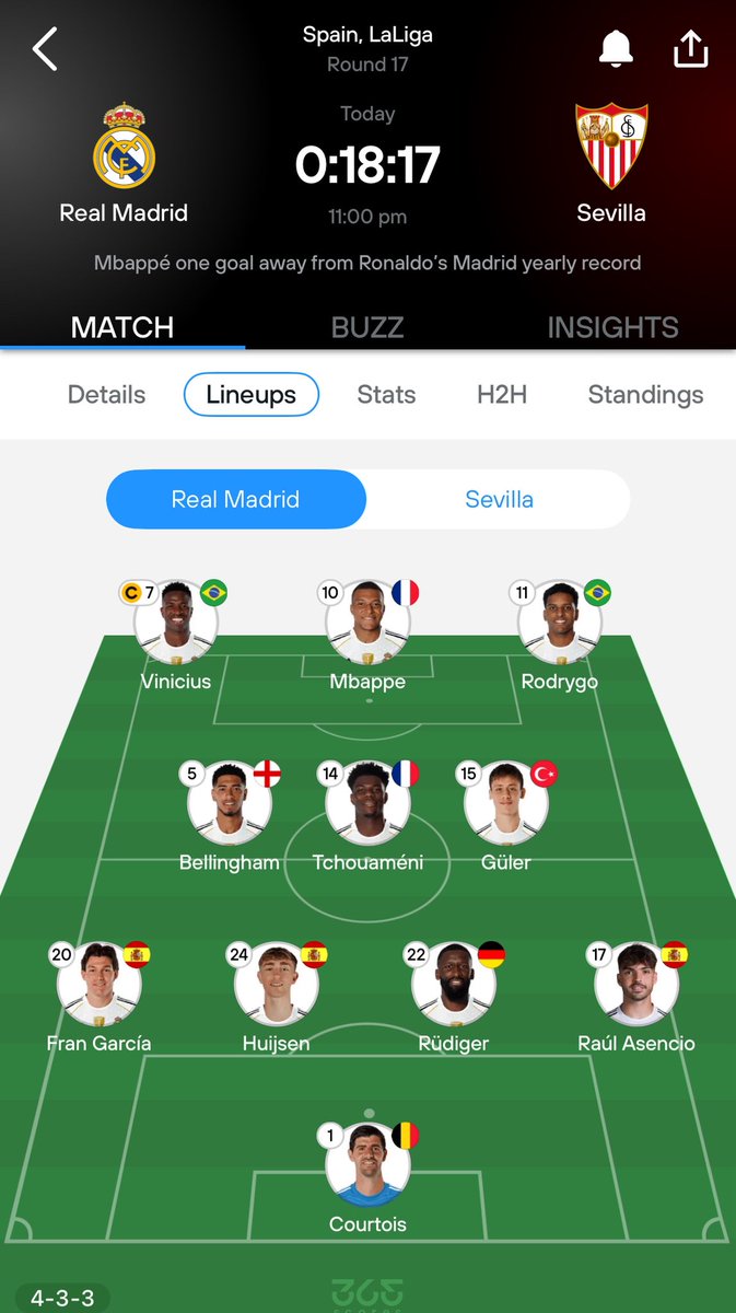 فيران غارسيا 🤦
يعني فل ركض 

مافيها فلسفة
لعب كامافينغا باك يسار