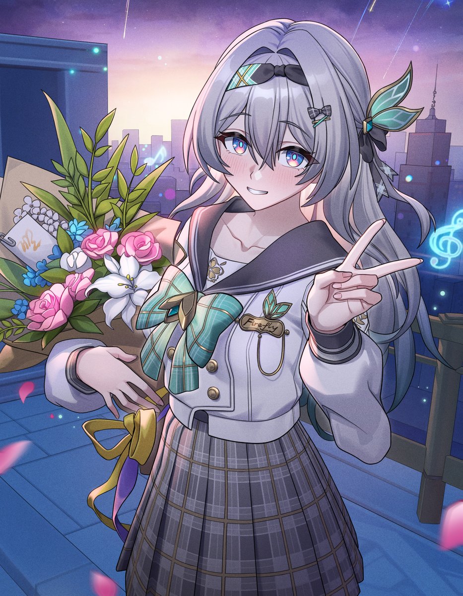 JCJCJCZ's tweet image. #HonkaiStarRail #Firefly 
流萤🥰🥰