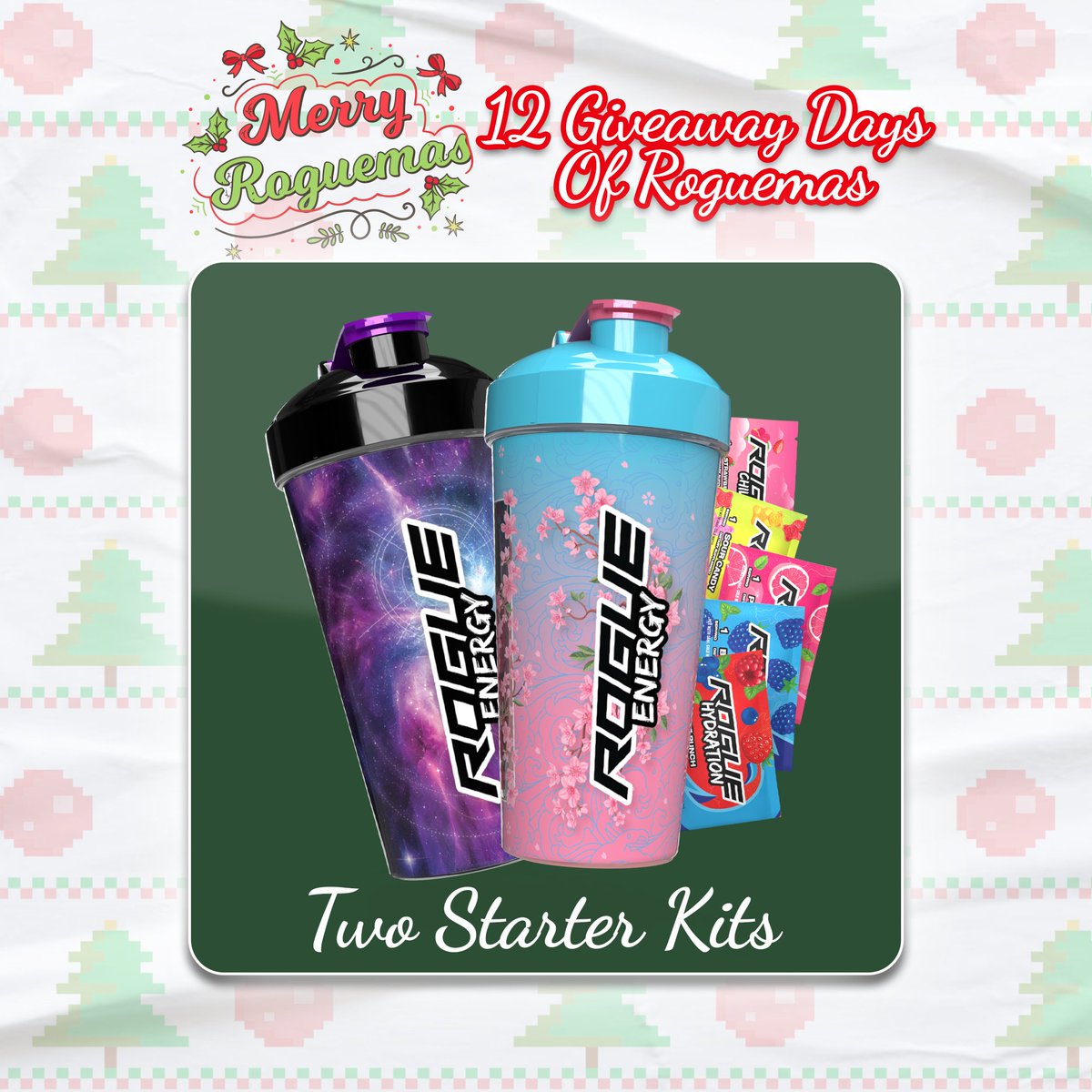 🎄12 DAYS OF ROGUEMAS!🎄
Winner will be announced tonight! Make sure your DMs are open!!! 

How to Enter:  
✅Like  
✅Comment 
✅Retweet 
✅Follow Us