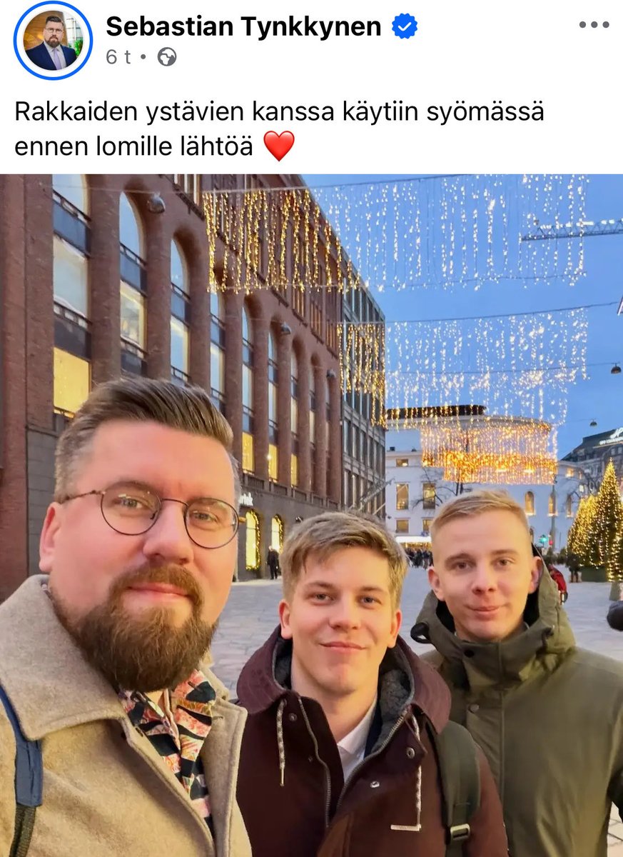 tempusultima's tweet image. Suomen tolloimmat -Tres Amigos- ? Yksi vääntelee silmiään, toinen lupaa 100,000 työllistä lisää ja kolmas jumittaa Tampereen kaupungin hienosta eleestä kansanmurhan kokeneelle Gazalle. Voi luoja…🫩🫩 #persut #pölhöpopulismi