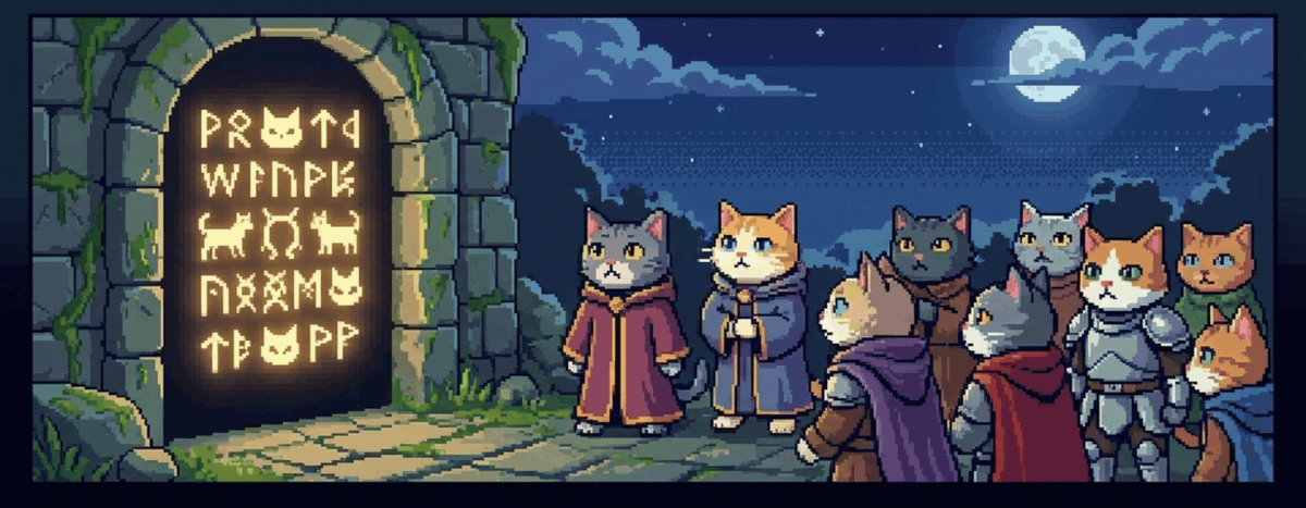 An unreadable symbol appeared at the entrance of the Neko Council today.

No one knows who placed it. No one knows what it means.
But Early Cats… this weekend feels different.

Join TG today: t.me/nekocat_world

Something is moving. 👀
#NekoCat #EarlyCat #memecoin #SONEIUM