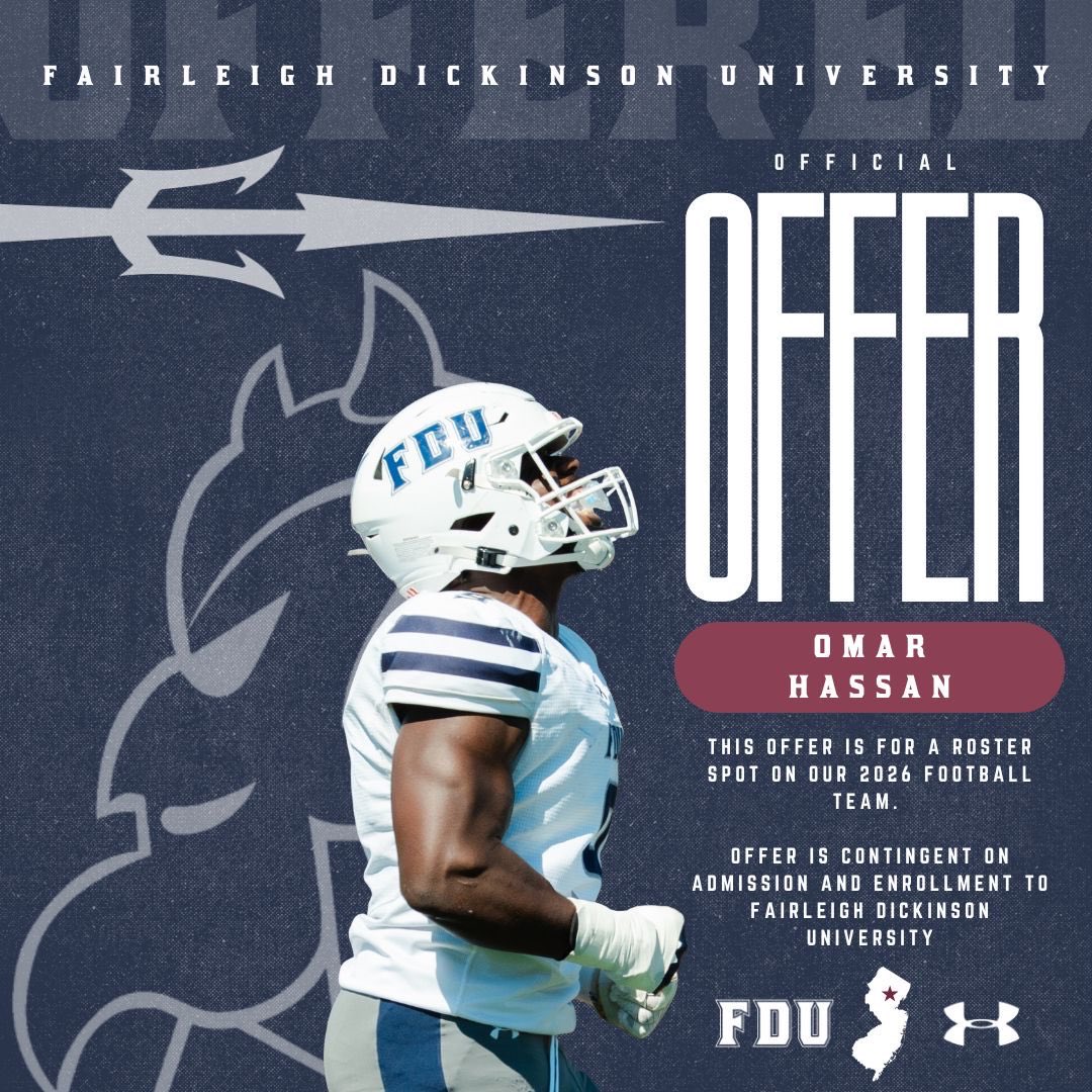 Blessed to receive another offer from FDU thank you <a href="/CoachAVC_FDU/">Anthony Van Curen</a>! <a href="/CoachBearfield/">Coach Bearfield</a> <a href="/Myles_Harts/">Myles Hartsfield</a> <a href="/STAFOOTBALL1969/">St. Thomas Aquinas Football</a>